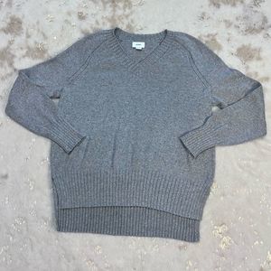 EUC Old Navy V Neck Multi Thread Color Side Slits Knit Sweater 💗